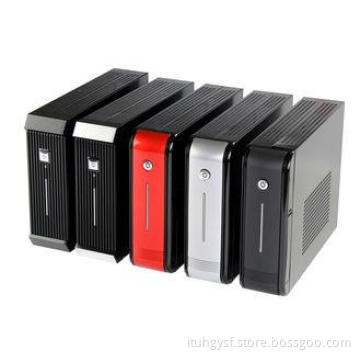 Black , UV Red , Silver Mini Computer Cabinets Low-power Di
